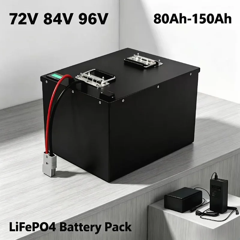 Lifepo4 72V 100Ah Battery Pack Ev - LiFePO4 Battery Pack Built-in BMS 72V